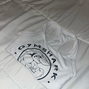 Gymshark Ribbed White Top